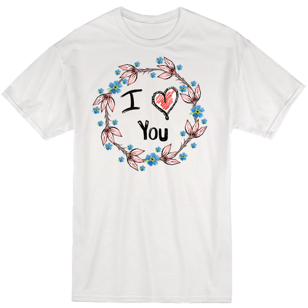 I Love You Shirt II (White)