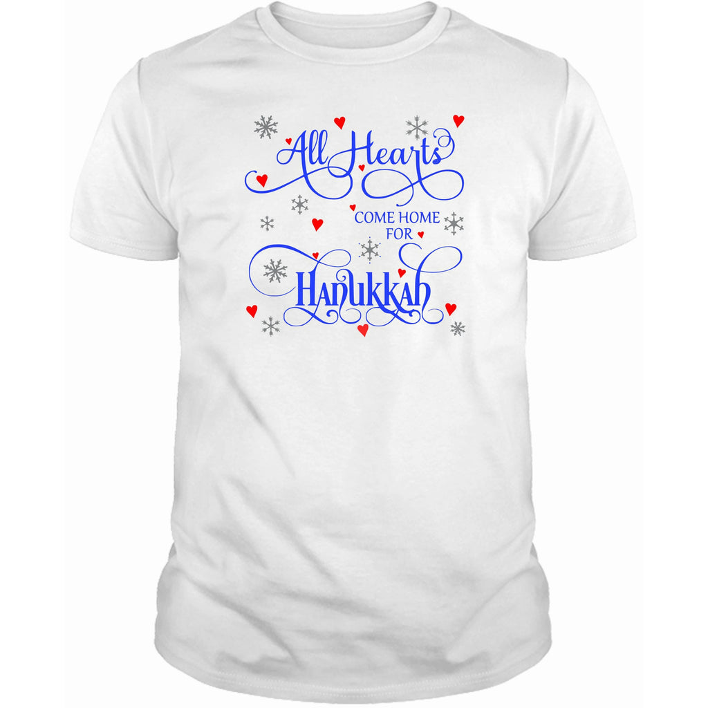 All Hearts Come Home for Hanukkah T-Shirt