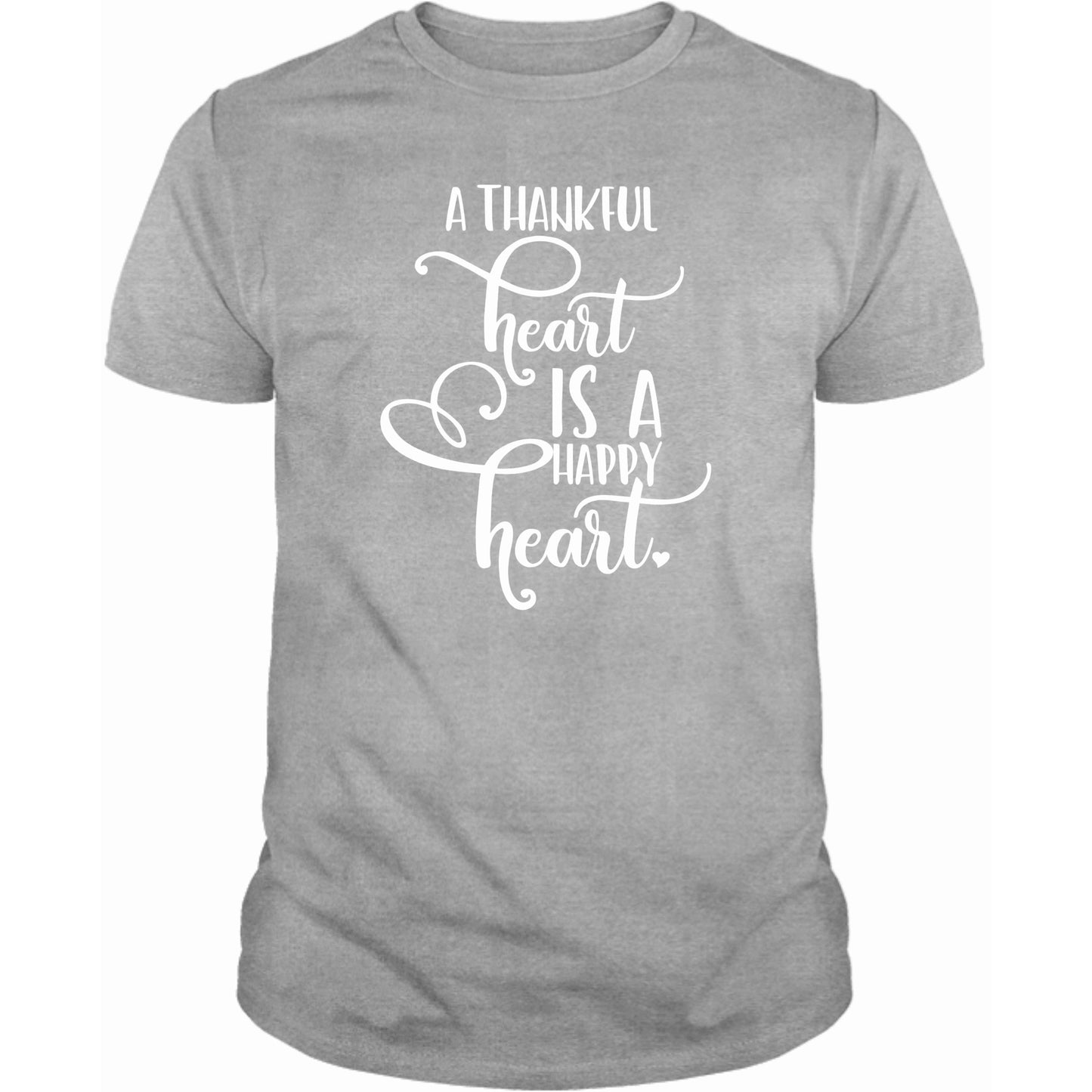 A Thankful Heart is a Happy Heart T-Shirt