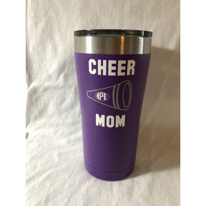 Insulated Cup Featuring the Bellmawr Purple Eagles.